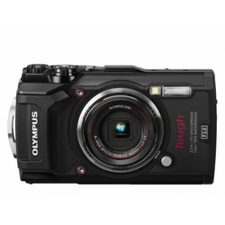 OLYMPUS kompaktni fotoaparat TG-5 (V104190BE000), črn