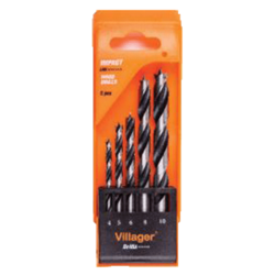 Villager Burgije za drvo DW-SET 5 PCS Impact Line