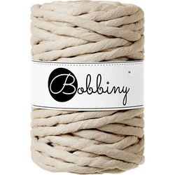 Bobbiny Macrame Cord 9 mm 30 m Beige Vrvica