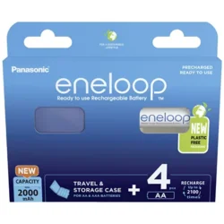 Panasonic | AA | 2000 mAh | 4 kos(-i) | ENELOOP BK-3MCDEC4BE