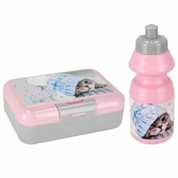Set za uzinu flasica+kutija roze 447907 ( 08/941 )