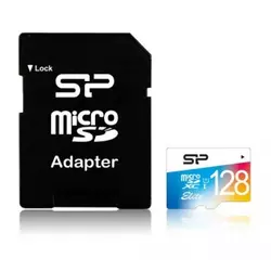 Silicon Power MICROSD MicroSDHC Elite 128GB SP128GBSTXBU1V10SP