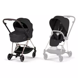 Cybex duo sistem Mios 4.0. Sepia Black(rosegold)