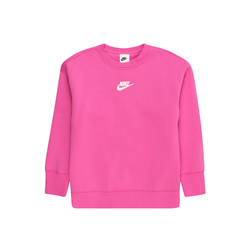 Nike Sportswear Sweater majica, fuksija / bijela