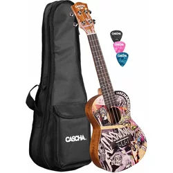 Cascha Concert Ukulele Art Series Koncertne ukulele