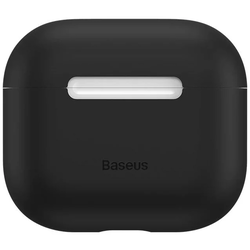 Baseus Super Thin Silica Gel Case For Pods Apple AirPods 3 (black)