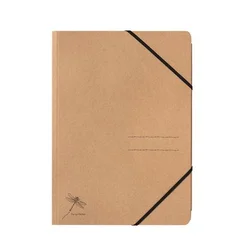 Tabla z elastiko, karton, A4, PAGNA Pur, kraft