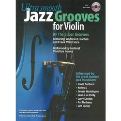 ULTRA SMOOTH JAZZ GROOVES FOR VIOLIN +CD