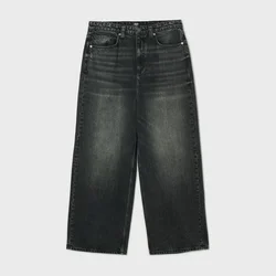 Cropp - Super baggy farmerke - grey