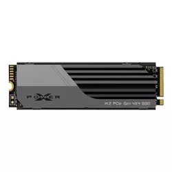 SILICON POWER SSD M.2 NVMe 1TB  XS70 PCIe Gen 4x4 3D NAND Read up to 7,300 MB/s Write up to 6,800 MB/s 2280 w/ Heat Sink  (SP01KGBP44XS7005)