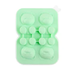 SILIKONSKI MODEL ZA LEDENE MEDVEDE 14,5X11X3CM ZELEN