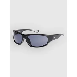 Dot Dash Eclipse Matte Black Sunglasses grey