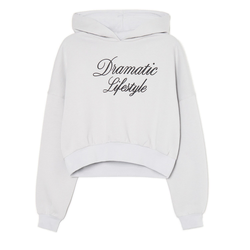 Cropp - Dukserica s natpisom - light grey