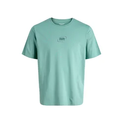 JACK & JONES Majica marine/turkizna/bela