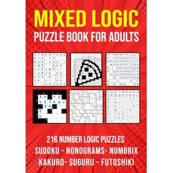 Logic Puzzle Book for Adults Mixed