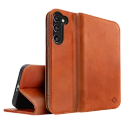 Infostyle Preklopna torbica Leather Samsung Galaxy S23 Plus Rjava