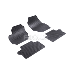 Rigum Tipske gumene patosnice za Volvo S80 2006, Crne