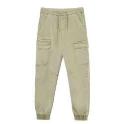 Cropp - MEN`S TROUSERS - svetlo maslinasta