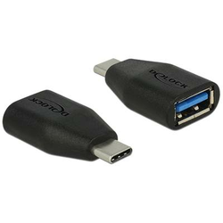 adapter DELOCK, USB 3.1-C gen2 (M) na USB 3.1-A gen2 (Ž)