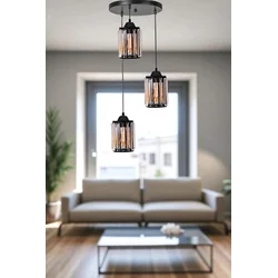 Opviq Luster 2607893, Crni