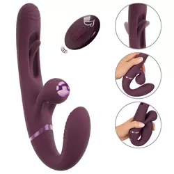 Javida Vibrator Strapless RC Strapon