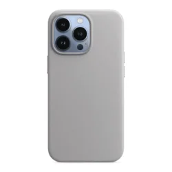 Maska za telefon Beautiful Shine Leather za iPhone 16 Pro, Siva