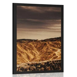 Plakat Narodni park Death Valley v Ameriki - 60x90 black