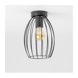 LED plafonsko svetlo 1xE27/6,5W/230V crno