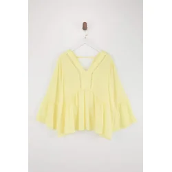 Trendyol Curve Ženska bluza Tbbss25Af00042, Žuta