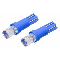 Compass Žarnica 1LED 12V T5 modra 2ks