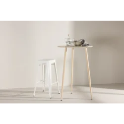 Venture Design Bar miza Plaza 70x105 cm beljen les