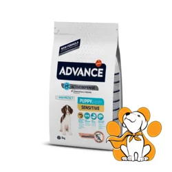 Advance Sensitive Puppy, od 2 do 12 meseci, 3kg, Losos & Pirinač, Sve rase