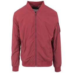 Light Bomber Jacket burgundy