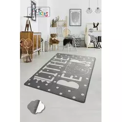 Conceptum Hypnose Tepih Little Bear, 140x190 cm, Sivo-beli