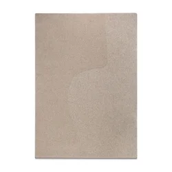 Sivorjava volnena preproga 160x230 cm Abstract – Micadoni