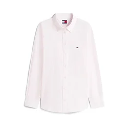 Tommy Jeans Bluza temno modra/pastelno roza/rdeča/bela