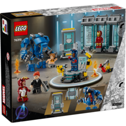 LEGO Marvel Ajronmenova laboratorija dvorana oklopa 76315