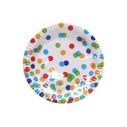 Pladnji za zabavo DOTS 23 cm, 6 kosov