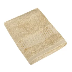 Kolekcija brisač in kopalnih brisač Stripe - Brisača - 50x100 cm - temno bež