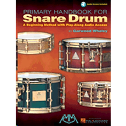 WHALEY:PRIMARY HANDBOOK FOR SNARE DRUM +AUDIO ACC.