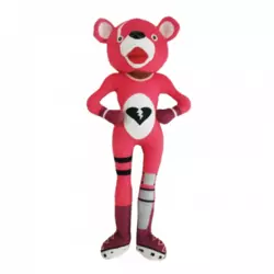COMIC & ONLINE GAMES Pink Bear Ženski, Pliš
