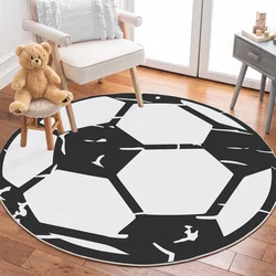 Conceptum Hypnose Tepih Woopamuk162, 170X170 cm, Belo-crni