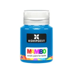 MAMBO Akrilna barva za tekstil in usnje 20 ml - 18 Temno modra