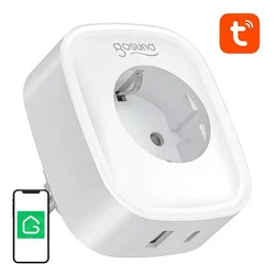 Gosund GOSUND WIFI BLUETOOTH VTIČNICA 16A SP6 ZA TUYA Z USB-C VRATA 20W PAMETNI DOM