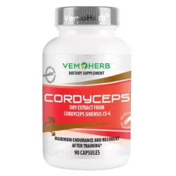 Vemoherb Cordyceps CS-4, 90 kapsul