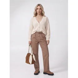 Sinsay - Paperbag farmerke sa kaišem - BEŽ