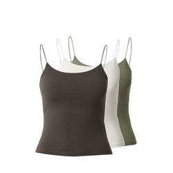 STUDIO SELECT Top Lena temno siva/kaki/bela