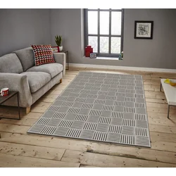 Conceptum Hypnose tepih Asr Crpt-52, pravougaoni, 100 x 140 cm, siva
