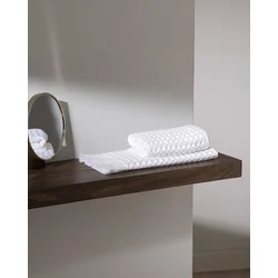 Madame Coco Set peškira Marlie, 2 komada, 30x45cm, Beli