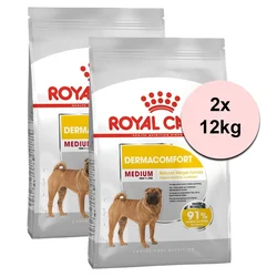 ROYAL CANIN Medium Dermacomfort 2x12 kg